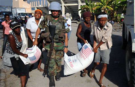 humanitarian aid in haiti